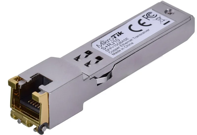 MikroTik S+RJ10 – High-Performance 10G Copper RJ45 SFP+ Module _Airpath MikroTik S+RJ10 – High-Performance 10G Copper RJ45 SFP+ Module _Airpath