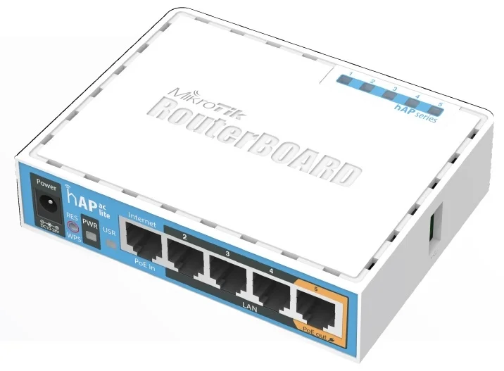 MikroTik hAP ac lite Powerful 2.4GHz Dual-Band Wi-Fi Router AirPath MikroTik hAP ac lite Powerful 2.4GHz Dual-Band Wi-Fi Router AirPath