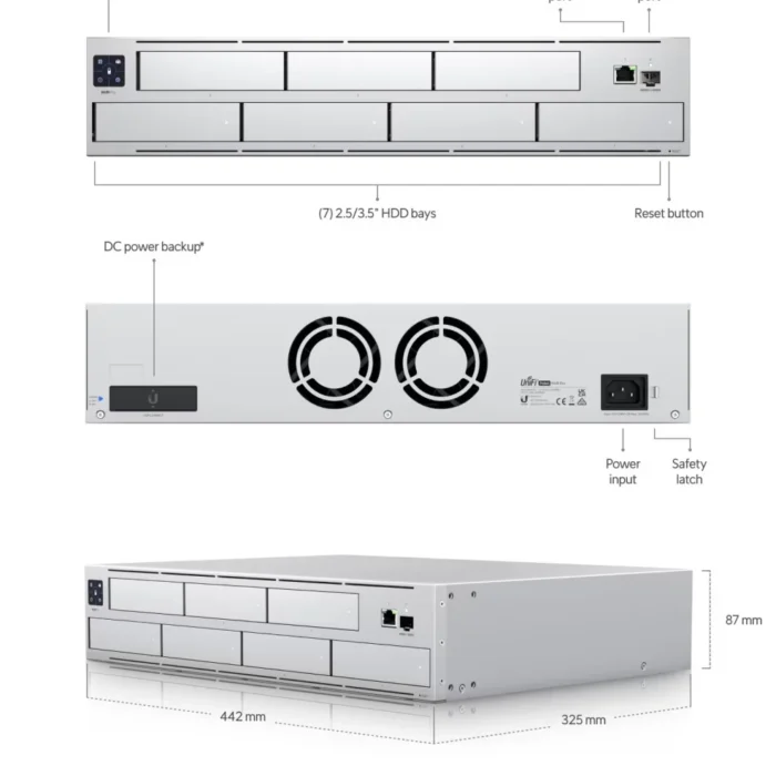 UNVR-Pro Powerful 4-Bay_Network Video Recorder AirPath