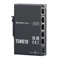 Teltonika TSW010 Compact 5-Port Industrial Ethernet Switch