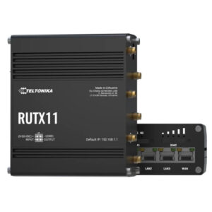 Teltonika RUTX11 Industrial 4G LTE Cat 6 Gigabit Router