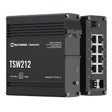 Teltonika TSW212 Managed 8 Port Gigabit Ethernet Switch with 2 SFP Ports