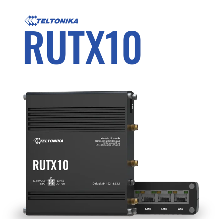 Teltonika RUTX10 Powerful Gigabit Wi-Fi 5 Router AirPat