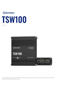 Teltonika TSW100: Powerful Gigabit PoE+ Switch | AirPath