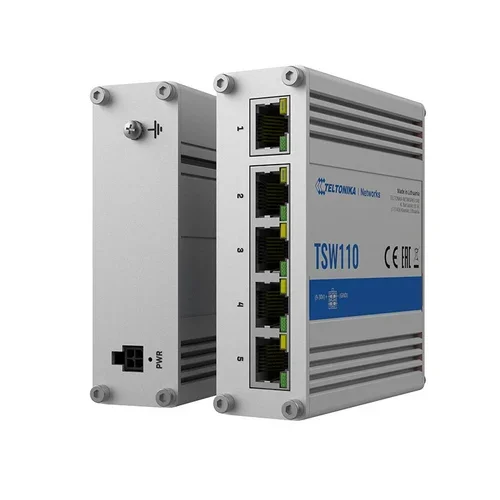 Teltonika TSW110: Reliable Gigabit Unmanaged Switch | AirPath Teltonika TSW110: Reliable Gigabit Unmanaged Switch | AirPath