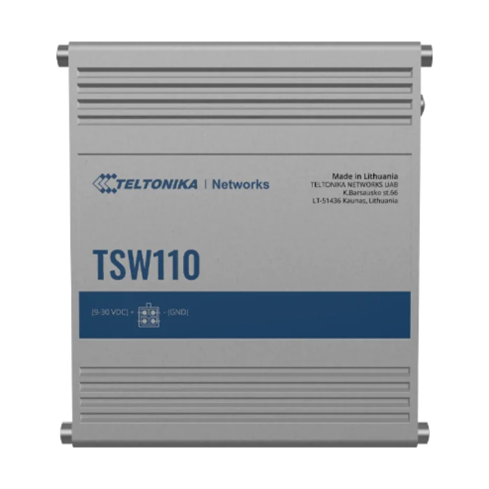Teltonika TSW110: Reliable Gigabit Unmanaged Switch | AirPath Teltonika TSW110: Reliable Gigabit Unmanaged Switch | AirPath