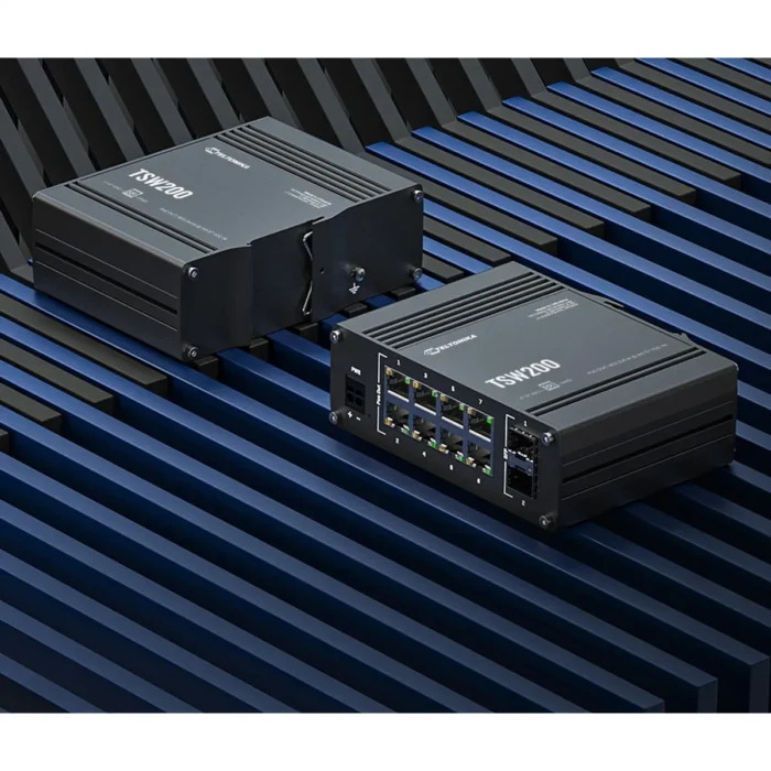 Teltonika TSW200: Powerful Gigabit PoE+ Ethernet Switch | AirPath