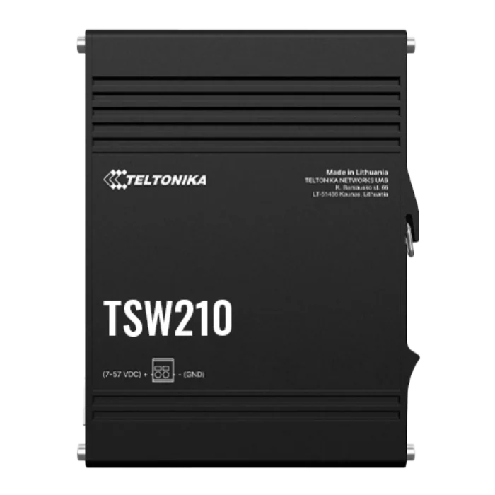 Teltonika TSW210: Reliable Gigabit Switch with SFP | AirPath Teltonika TSW210: Reliable Gigabit Switch with SFP | AirPath
