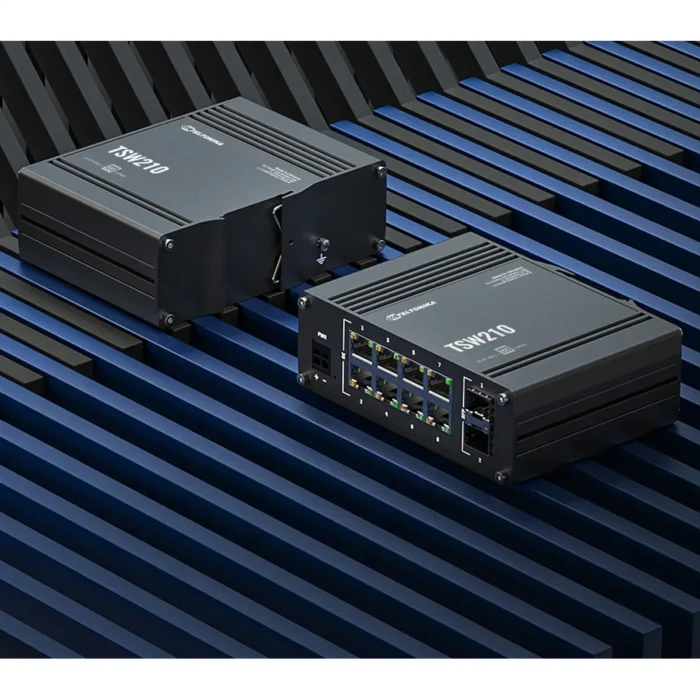 Teltonika TSW210: Reliable Gigabit Switch with SFP | AirPath Teltonika TSW210: Reliable Gigabit Switch with SFP | AirPath