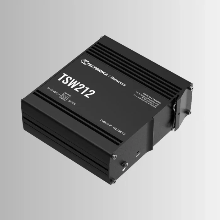 Teltonika TSW212: Powerful Managed Gigabit Switch | AirPath Teltonika TSW212: Powerful Managed Gigabit Switch | AirPath