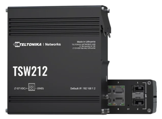Teltonika TSW212: Powerful Managed Gigabit Switch | AirPath Teltonika TSW212: Powerful Managed Gigabit Switch | AirPath